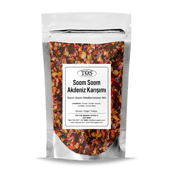Soom Soom Akdeniz Susam Karışımı 250 gr (1. Kalite) ürün görseli 1
