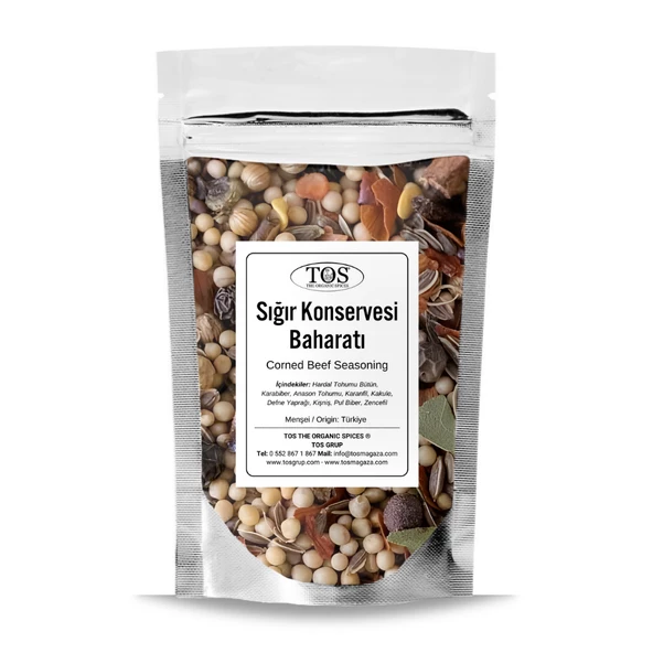Sığır Konservesi Baharatı 250 gr (1. Kalite) ürün görseli 1