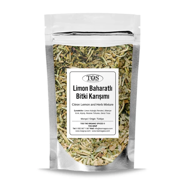 Citron Limon Baharatı ve Bitki Karışımı 500 gr (1. Kalite) ürün görseli 1