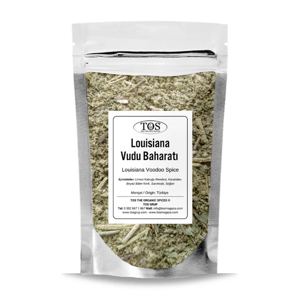 Louisiana Vudu Baharatı 500 gr (1. Kalite) ürün görseli 1
