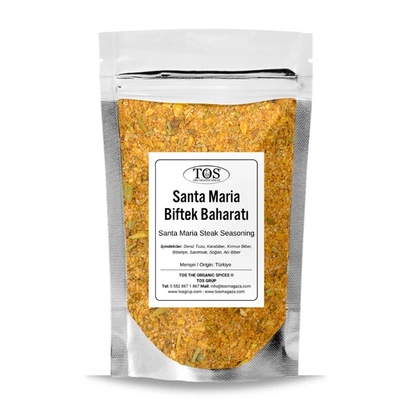 Santa Maria Biftek Baharatı 100 gr (1. Kalite) ürün görseli 1