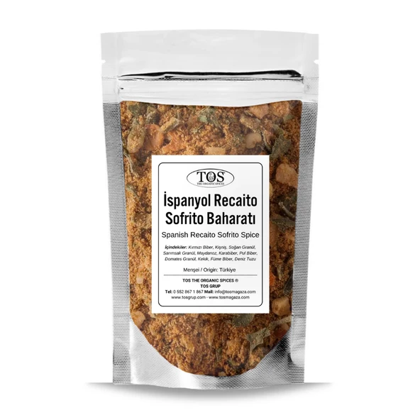 İspanyol Recaito Sofrito Baharatı 250 gr (1. Kalite) ürün görseli 1