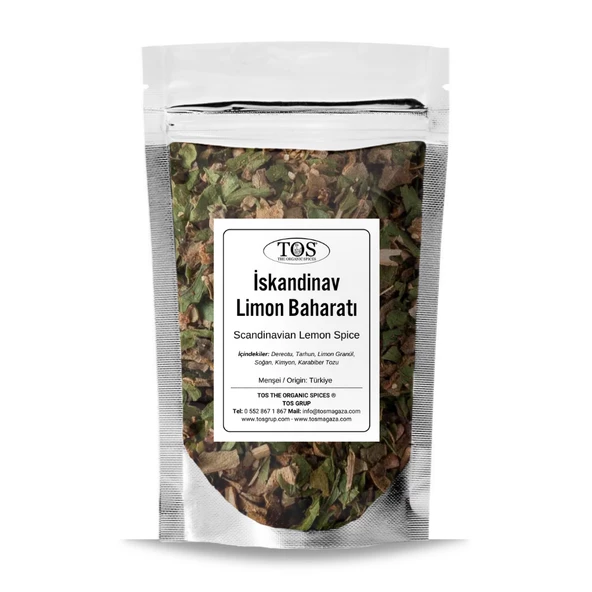 İskandinav Limon Baharatı 500 gr (1. Kalite) ürün görseli 1