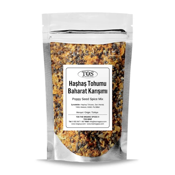 Haşhaş Tohumu Baharat Karışımı 500 gr (1. Kalite) ürün görseli 1