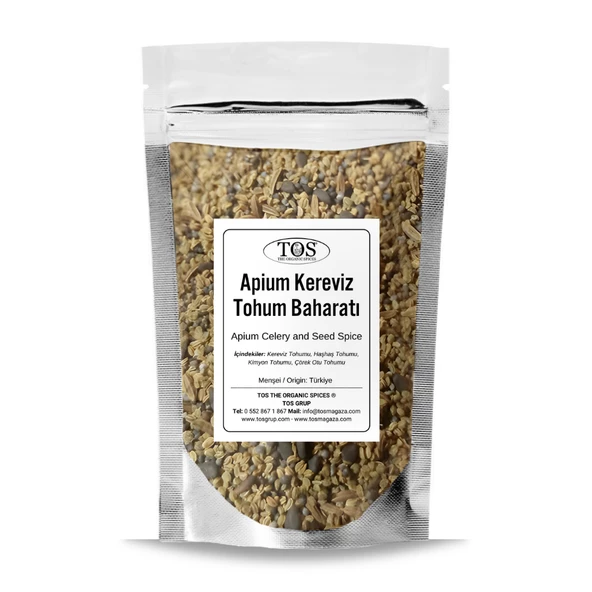 Apium Kereviz ve Tohum Baharatı 500 gr (1. Kalite) ürün görseli 1