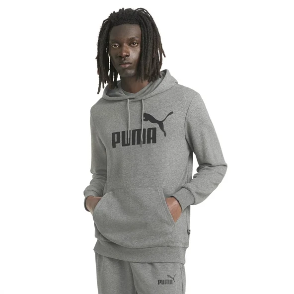 Puma ESS Big Logo Hoodie Erkek Sweatshirt 58668803 ürün görseli 1