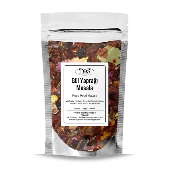 Gül Yaprağı Masala 500 gr (1. Kalite) ürün görseli 1