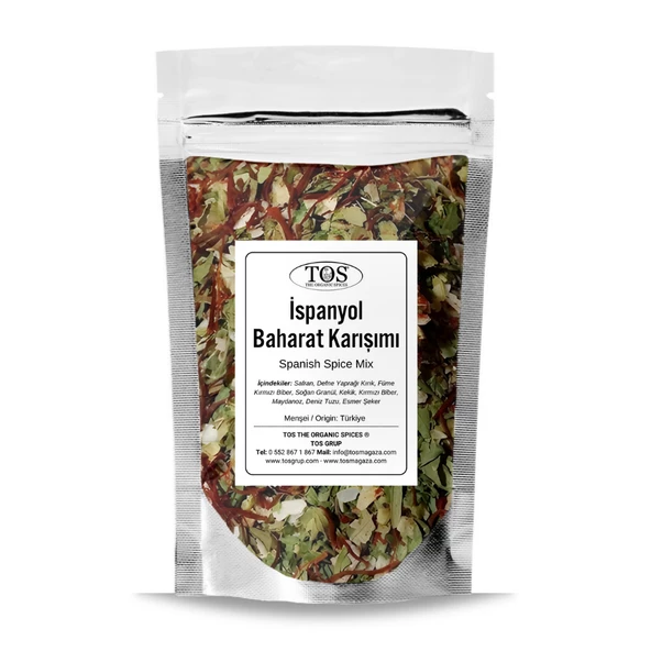 İspanyol Baharat Karışımı, Geleneksel 100 gr (1. Kalite) ürün görseli 1