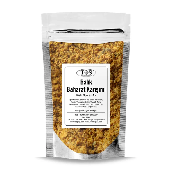 Balık Baharat Karışımı 250 gr (1. Kalite) ürün görseli 1