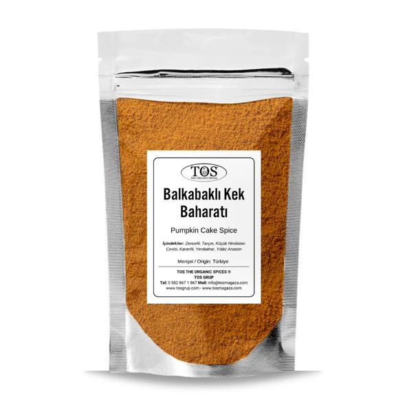 Balkabaklı Kek Baharatı 500 gr (1. Kalite) ürün görseli 1
