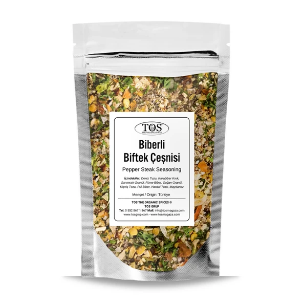 Biberli Biftek Çeşnisi 500 gr (1. Kalite) ürün görseli 1