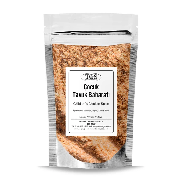 Çocuk Tavuk Baharatı 100 gr (1. Kalite) ürün görseli 1
