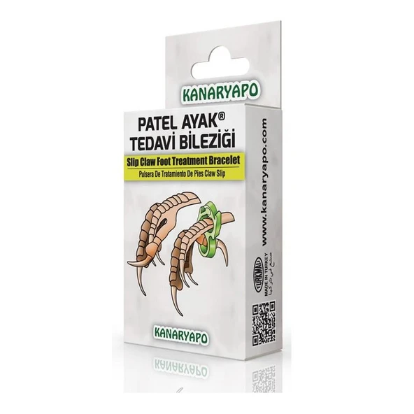 Kanaryapo Patel Ayak Tedavi Bileziği 8'li paket ürün görseli 1
