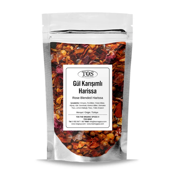 Gül Karışımlı Harissa 100 gr (1. Kalite) ürün görseli 1