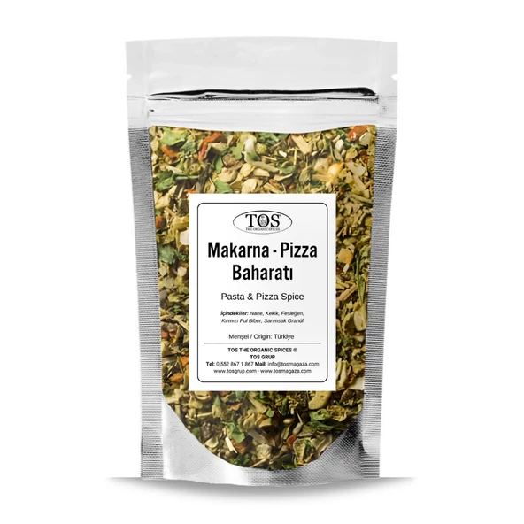 Makarna & Pizza Baharatı 500 gr (1. Kalite) ürün görseli 1