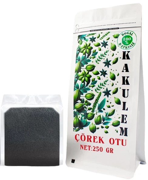 KAKULEM SERTİFİKALI Yerli Çiğ Atalık Çörek Otu 250 GR ürün görseli 1
