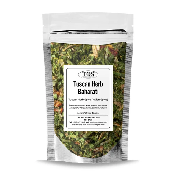 Tuscan Herb Baharatı (İtalyan Baharatı) 100 gr (1. Kalite) ürün görseli 1