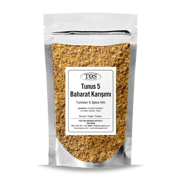 Tunus 5 Baharat Karışımı 250 gr (1. Kalite) ürün görseli 1