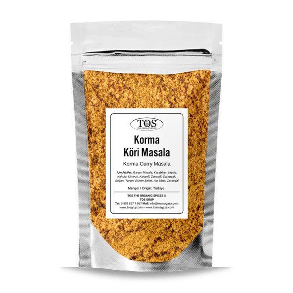 Korma Köri Masala 250 gr (1. Kalite) ürün görseli 1