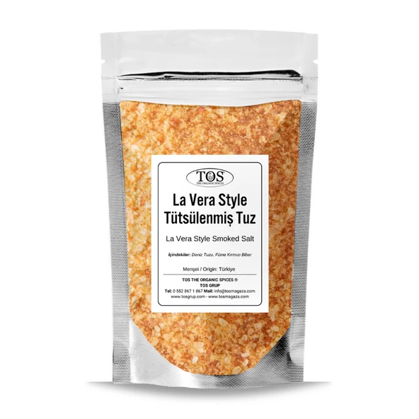 La Vera Style Tütsülenmiş Tuz 250 gr (1. Kalite) ürün görseli 1