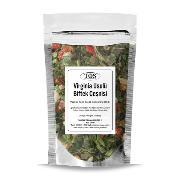Virginia Usulü Biftek Çeşnisi (Ovma) 500 gr (1. Kalite) ürün görseli 1