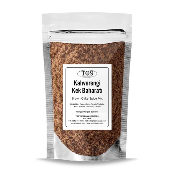 Kahverengi Kek Baharatı 500 gr (1. Kalite) ürün görseli 1