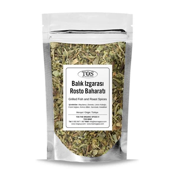 Balık Izgarası ve Rosto Baharatı 100 gr (1. Kalite) ürün görseli 1
