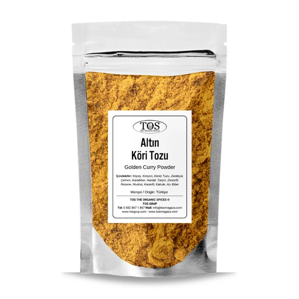 Altın Köri Tozu 250 gr (1. Kalite) ürün görseli 1