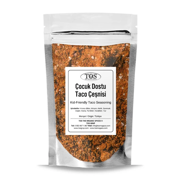 Çocuk Dostu Taco Çeşnisi 500 gr (1. Kalite) ürün görseli 1