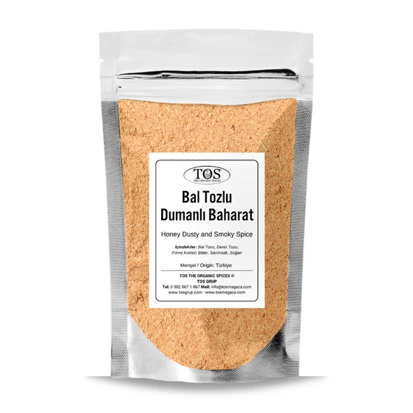 Bal Tozlu ve Dumanlı Baharat 250 gr (1. Kalite) ürün görseli 1