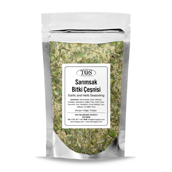 Sarımsak ve Bitki Çeşnisi 500 gr (1. Kalite) ürün görseli 1