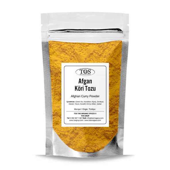 Afgan Köri Tozu 100 gr (1. Kalite) ürün görseli 1