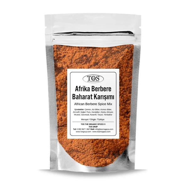 Afrika Berbere Baharat Karışımı 100 gr (1. Kalite) ürün görseli 1