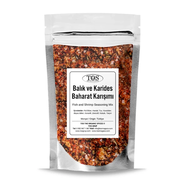 Balık ve Karides Baharat Karışımı 250 gr (1. Kalite) ürün görseli 1