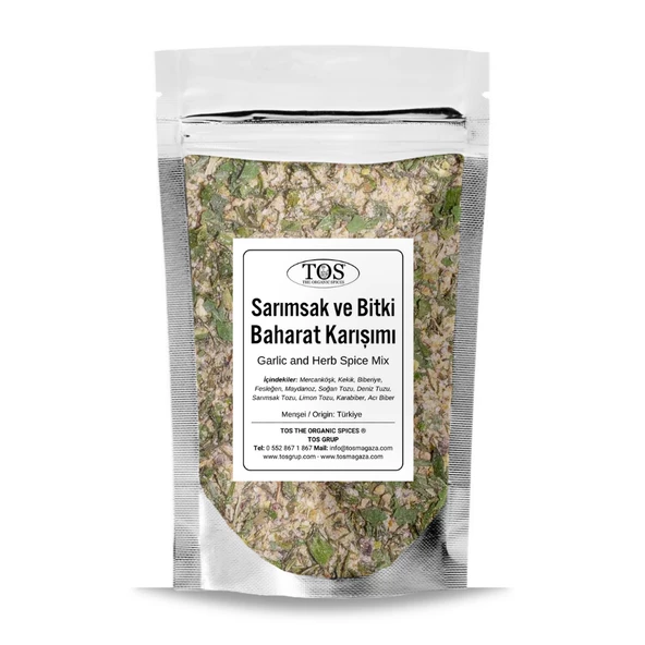 Sarımsak ve Bitki Baharat Karışımı 500 gr (1. Kalite) ürün görseli 1
