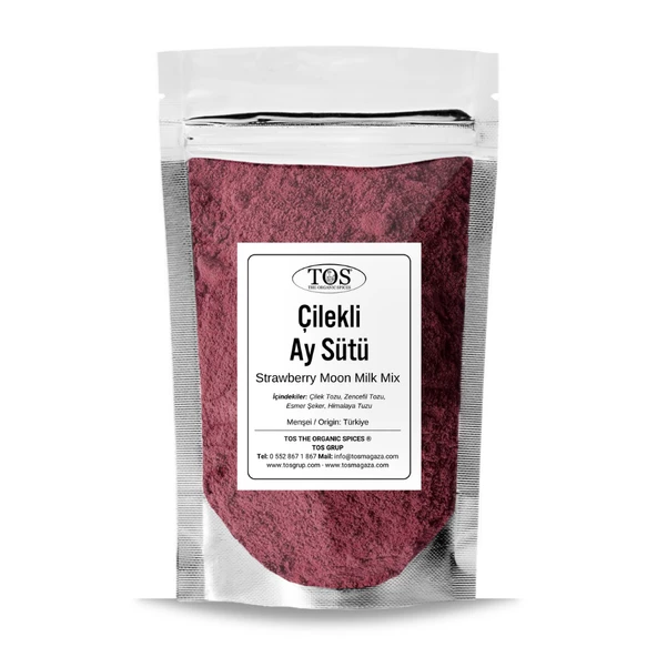 Çilekli Ay Sütü Karışımı 100 gr (1. Kalite) ürün görseli 1
