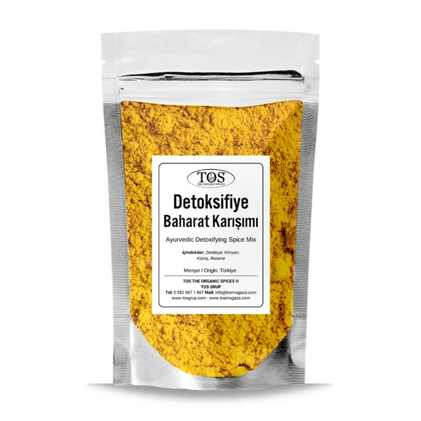Ayurveda Detoksifiye Baharat Karışımı 100 gr (1. Kalite) ürün görseli 1
