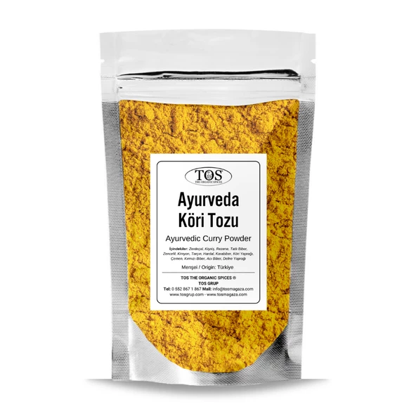 Ayurveda Köri Tozu 500 gr (1. Kalite) ürün görseli 1