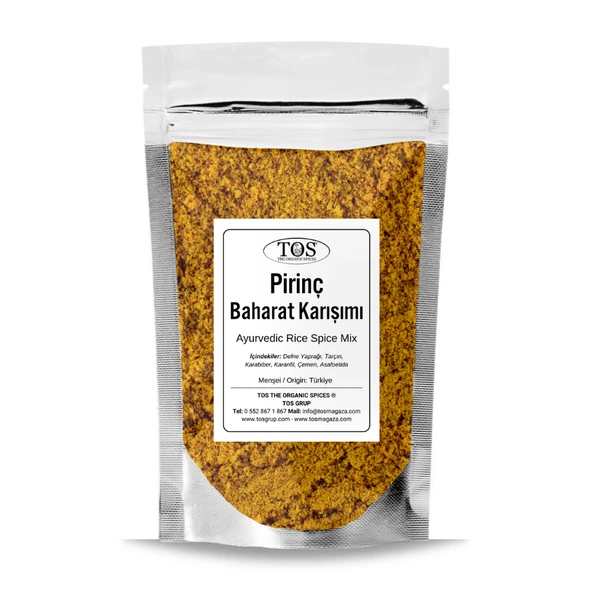Ayurveda Pirinç Baharat Karışımı 250 gr (1. Kalite) ürün görseli 1