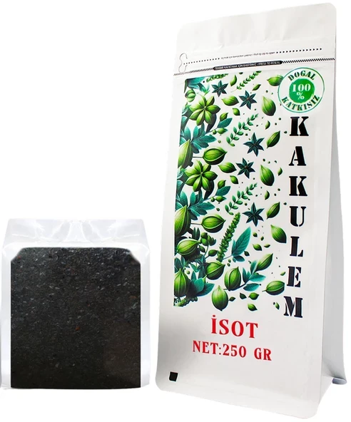 KAKULEM SERTİFİKALI Güneşte Kurutulmuş Yerli İsot Biberi 250 GR ürün görseli 1