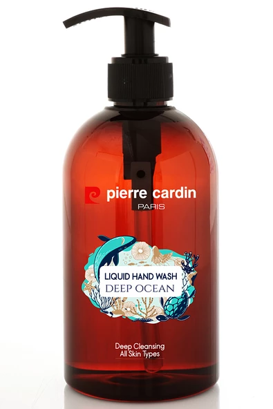 Pierre Cardin Liquid Hand Wash 480 ml – Deep Ocean - Sıvı Sabun - Derin Okyanus ürün görseli 1