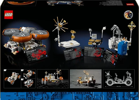 LEGO Technic NASA Apollo Ay Taşıtı – LRV 42182 - Resim 8