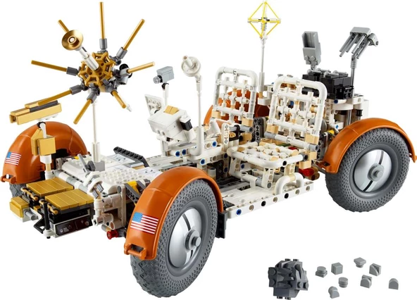 LEGO Technic NASA Apollo Ay Taşıtı – LRV 42182 - Resim 3