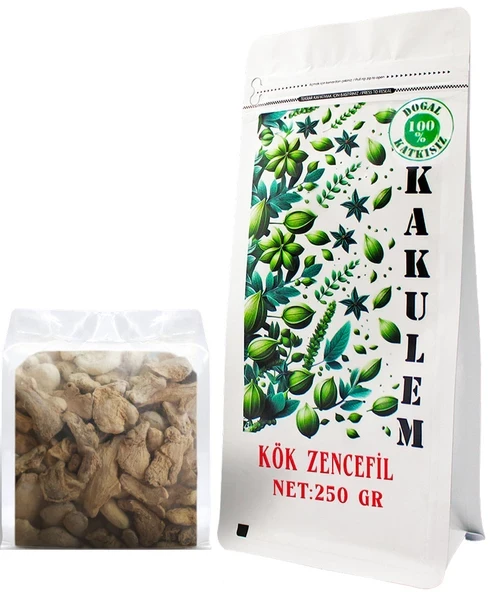 KAKULEM SERTİFİKALI Kök Zencefil 250 GR ürün görseli 1