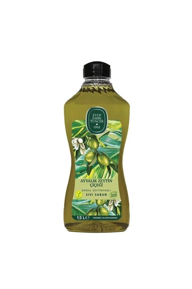 Eyüp Sabri Tuncer Doğal Ayvalık Zeytin Çiçeği Sıvı Sabun 1.5 lt ürün görseli 1