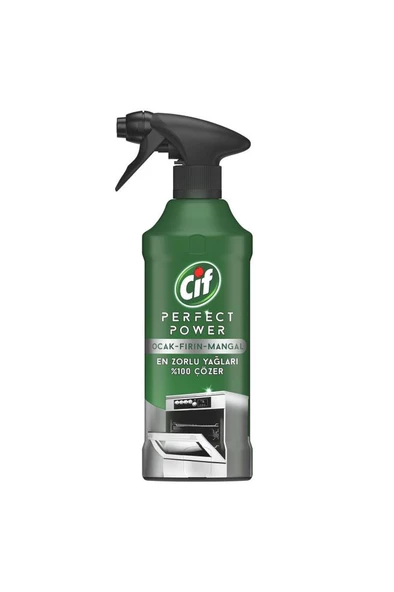 Cif Power Perfect Fırın Ocak Mangal Sprey Temizleyici 435 ml ürün görseli 1