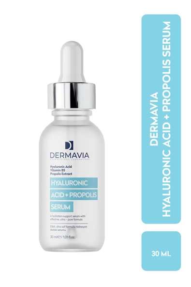 DERMAVİA Yoğun Nemlendirici Canlandırıcı Hyaluronic Asit Propolis Serum 30 ml ürün görseli 1