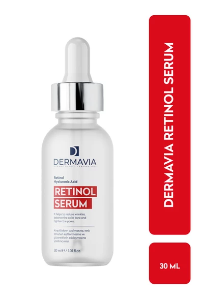 DERMAVİA Onarıcı, Besleyici & Yenileyici Retinol Serum Genç Görünüm 30 Ml ürün görseli 1