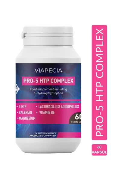 VİAPECİA Vıapecıa Pro-5 Htp Complex 5 Etkili Probiyotik Desteği - 30 Tablet ürün görseli 1