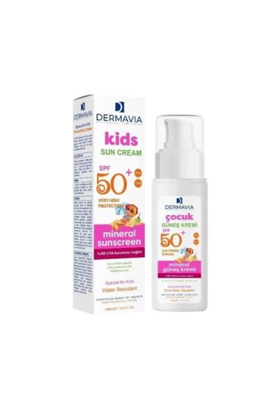 DERMAVİA Çocuk Güneş Kremi Spf 50 100 ml ürün görseli 1